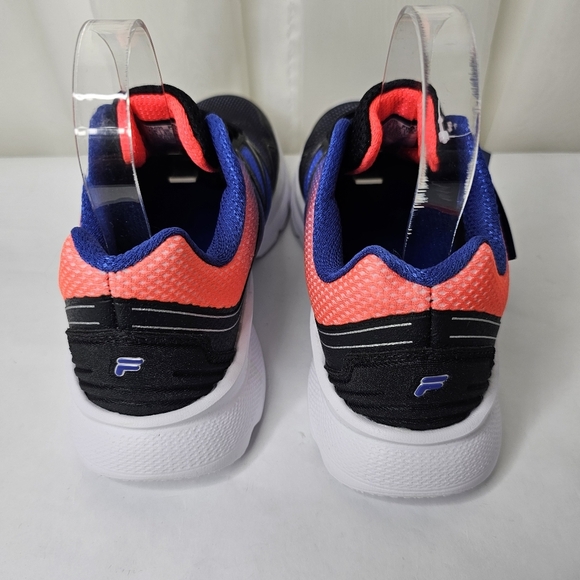 Fila Memory Panorama Athletic Sneakers Black Blue Coral Size 8 NWT - Picture 8 of 12
